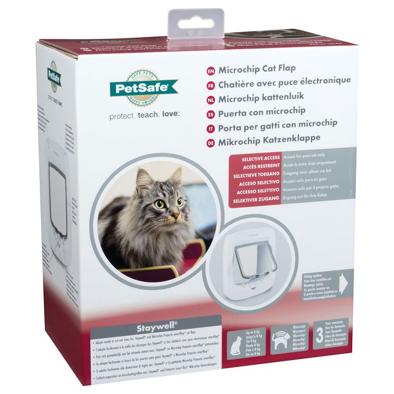 PetSafe Mikrochip Katzenklappe – sichere Katzentür ohne Halsband