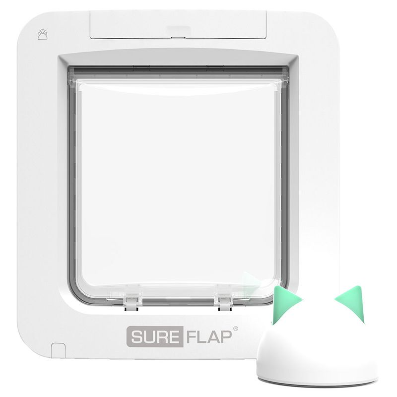 SureFlap Mikrochip Haustierklappe Connect – smarte Katzenklappe